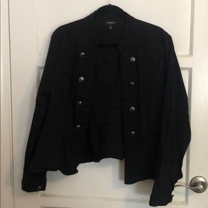 Pointe Crop Military Jacket